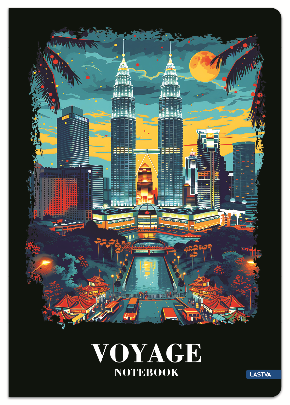 SVESKA 96 LISTOVA A5 KARO VOYAGE (više dezena) - Knjižara Riznica Beograd